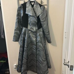 NWT Making the Cut Metallic Jacquard Jacket